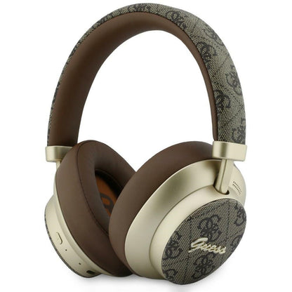 Handsfree Bluetooth Guess 4G Gold Script Metal, A2DP, Braon