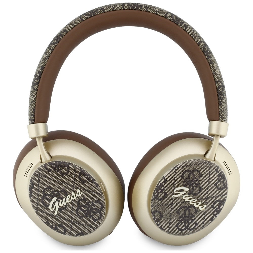 Handsfree Bluetooth Guess 4G Gold Script Metal, A2DP, Braon
