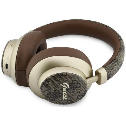 Handsfree Bluetooth Guess 4G Gold Script Metal, A2DP, Braon