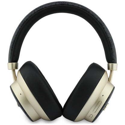 Handsfree Bluetooth Guess 4G Gold Script Metal, A2DP, Crna