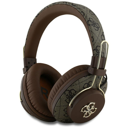 Handsfree Bluetooth Guess 4G Metal Logo, A2DP, Braon