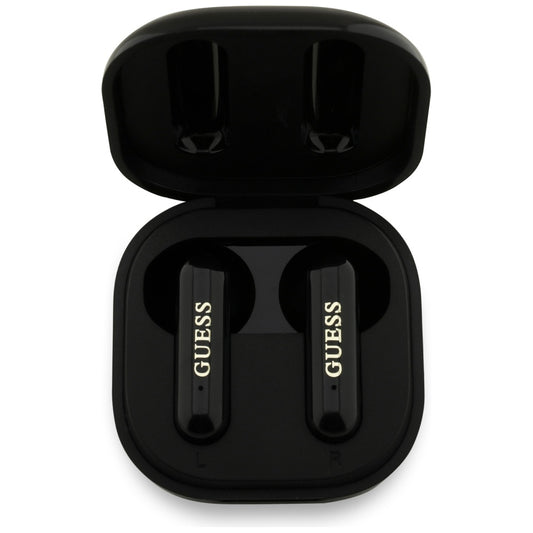Handsfree Bluetooth Guess 4G Metal Logo, TWS, Crni