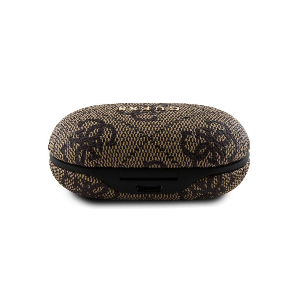 Handsfree Bluetooth Guess 4G Metal, TWS, Braon