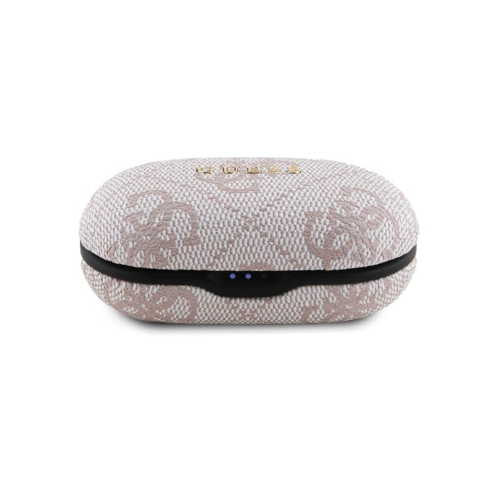 Handsfree Bluetooth Guess 4G Metal, TWS, Roze