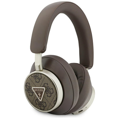 Handsfree Bluetooth Guess 4G Gold Triangle Logo, A2DP, Braon
