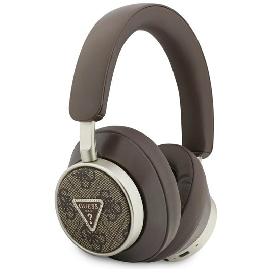 Handsfree Bluetooth Guess 4G Gold Triangle Logo, A2DP, Braon