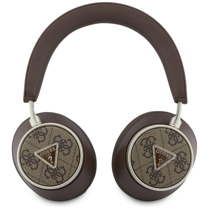 Handsfree Bluetooth Guess 4G Gold Triangle Logo, A2DP, Braon
