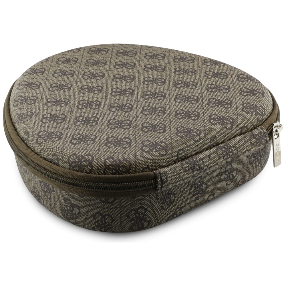 Handsfree Bluetooth Guess 4G Gold Triangle Logo, A2DP, Braon