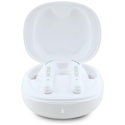 Handsfree Bluetooth Guess Flat Classic Logo Electroplated, TWS, Beli
