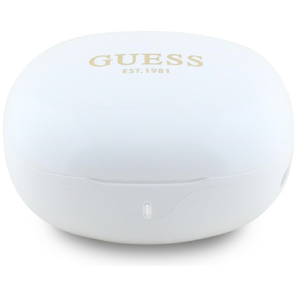Handsfree Bluetooth Guess Flat Classic Logo Electroplated, TWS, Beli