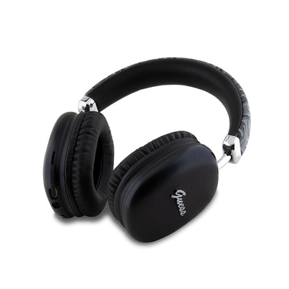 Handsfree Bluetooth Guess GCube Metallic Script Logo, A2DP, Crni