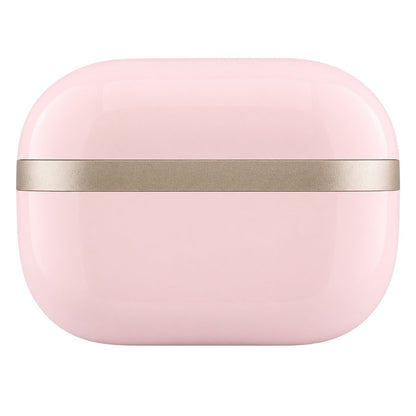 Bluetooth handsfree Guess Glossy Gold Line Printed Classic Logo, TWS, roze
