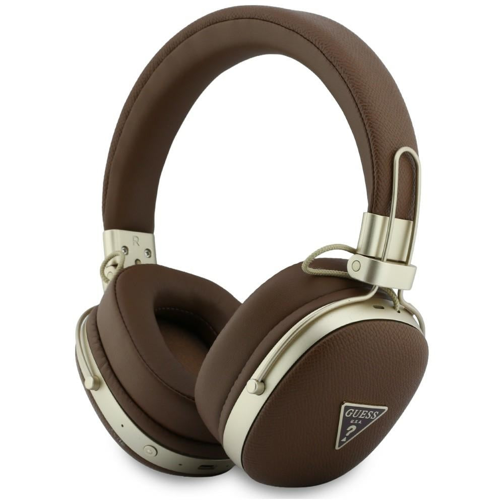 Handsfree Bluetooth Guess Grained Triangle Logo, A2DP, Braon