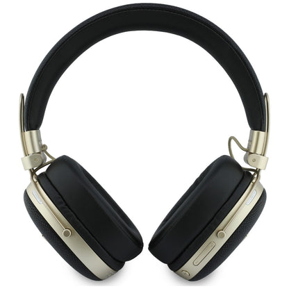 Handsfree Bluetooth Guess Grained Triangle Logo, A2DP, Crna
