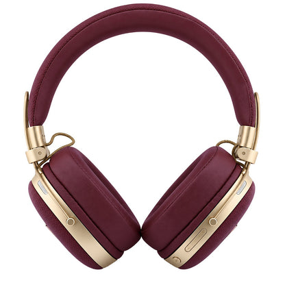Bluetooth handsfree Guess Grained Triangle Logo, A2DP, bordo