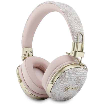 Handsfree Bluetooth Guess Metal 4G Script Logo, A2DP, Roze