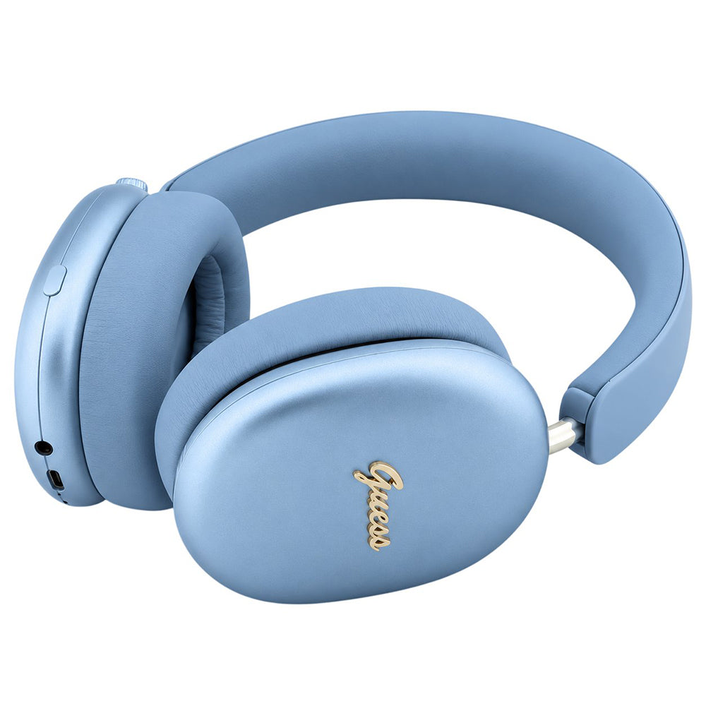 Bluetooth handsfree Guess Metal Script Logo, A2DP, plava