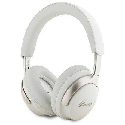 Handsfree Bluetooth Guess Metal Script Logo, A2DP, ANC, Bež