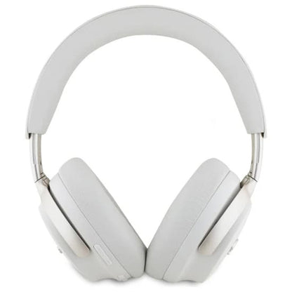 Handsfree Bluetooth Guess Metal Script Logo, A2DP, ANC, Bež