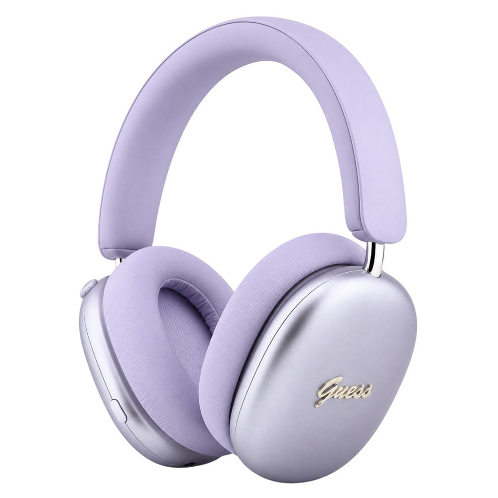 Bluetooth handsfree Guess Metal Script Logo, A2DP, ljubičaste boje