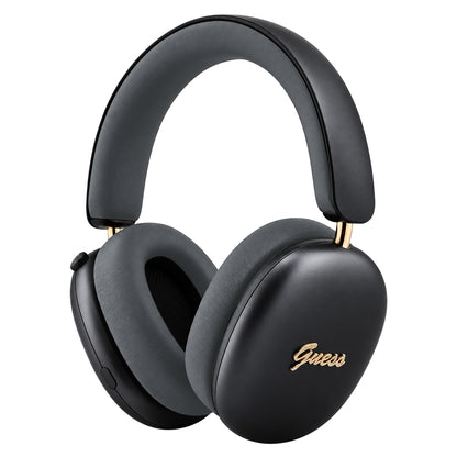 Bluetooth handsfree Guess Metal Script Logo, A2DP, crne