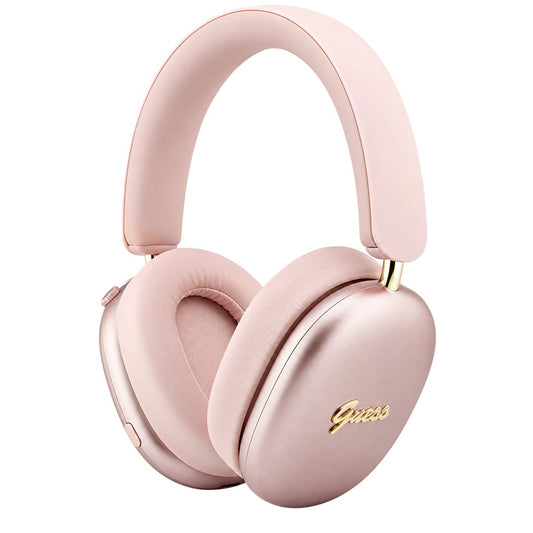 Bluetooth handsfree Guess Metal Script Logo, A2DP, roze