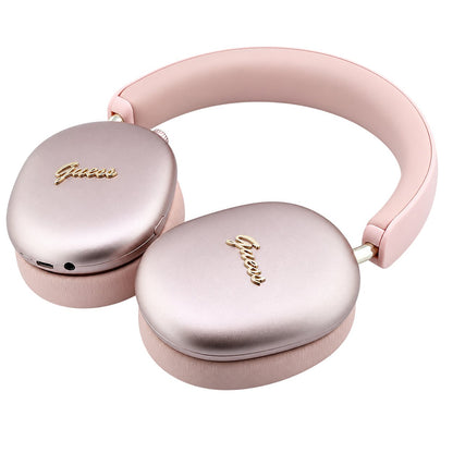 Bluetooth handsfree Guess Metal Script Logo, A2DP, roze