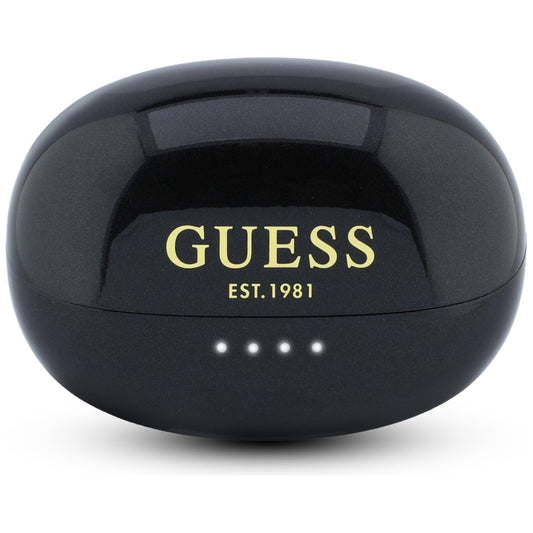 Handsfree Bluetooth Guess Metalic Finish Electropated Parts Classic, TWS, Crna