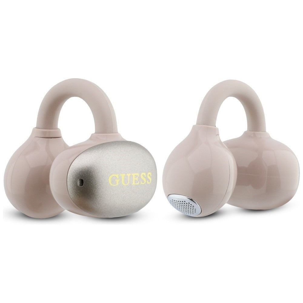 Handsfree Bluetooth Guess Metalic Finish Electropated Parts Classic, TWS, Roze