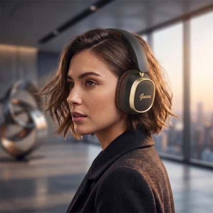 Handsfree Bluetooth Guess Rectangle Metal Script, A2DP, Bela