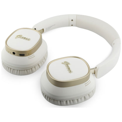 Handsfree Bluetooth Guess Rectangle Metal Script, A2DP, Bela