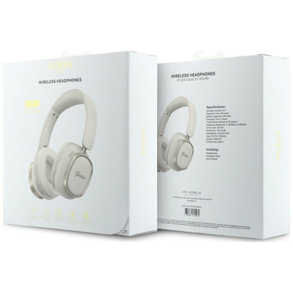 Handsfree Bluetooth Guess Rectangle Metal Script, A2DP, Bela
