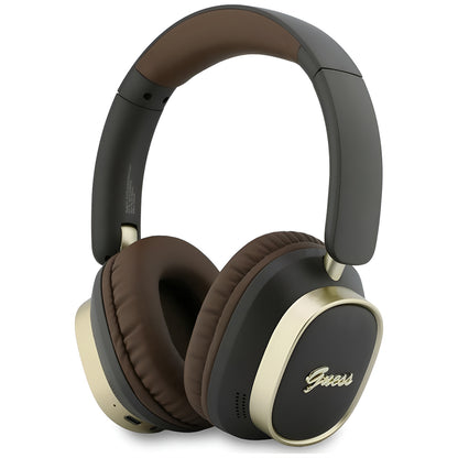 Handsfree Bluetooth Guess Rectangle Metal Script, A2DP, Braon