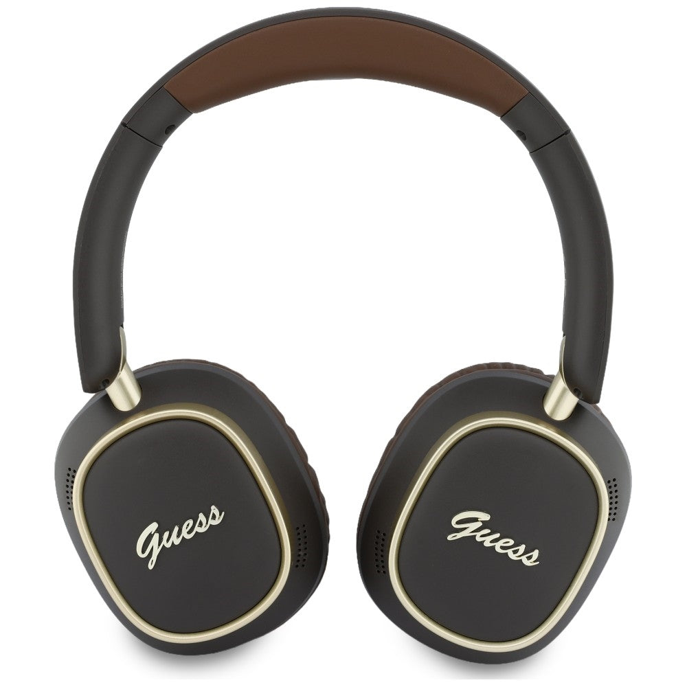 Handsfree Bluetooth Guess Rectangle Metal Script, A2DP, Braon