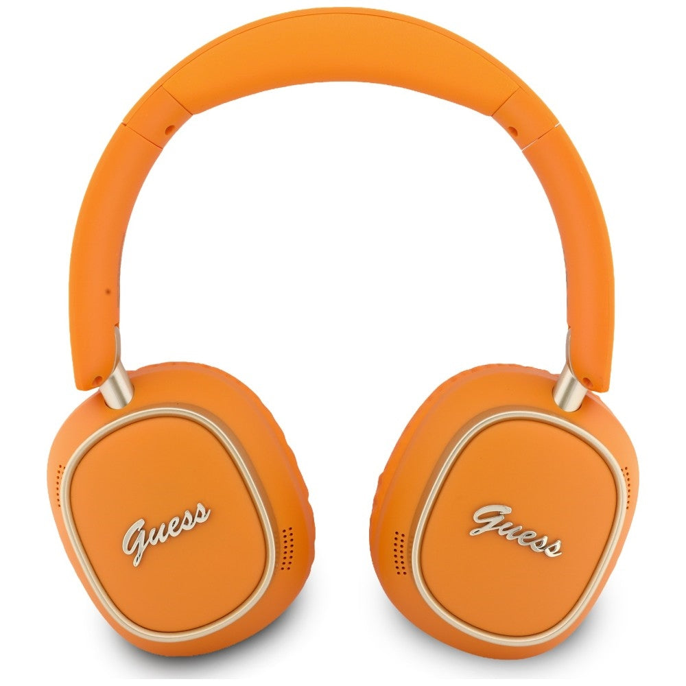 Handsfree Bluetooth Guess Rectangle Metal Script, A2DP, Narandžasta