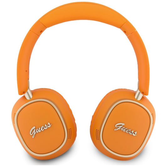 Handsfree Bluetooth Guess Rectangle Metal Script, A2DP, Narandžasta