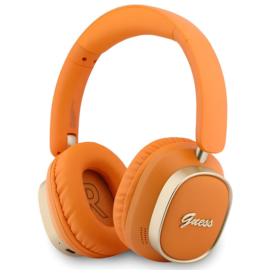 Handsfree Bluetooth Guess Rectangle Metal Script, A2DP, Narandžasta