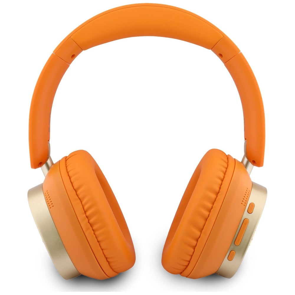 Handsfree Bluetooth Guess Rectangle Metal Script, A2DP, Narandžasta