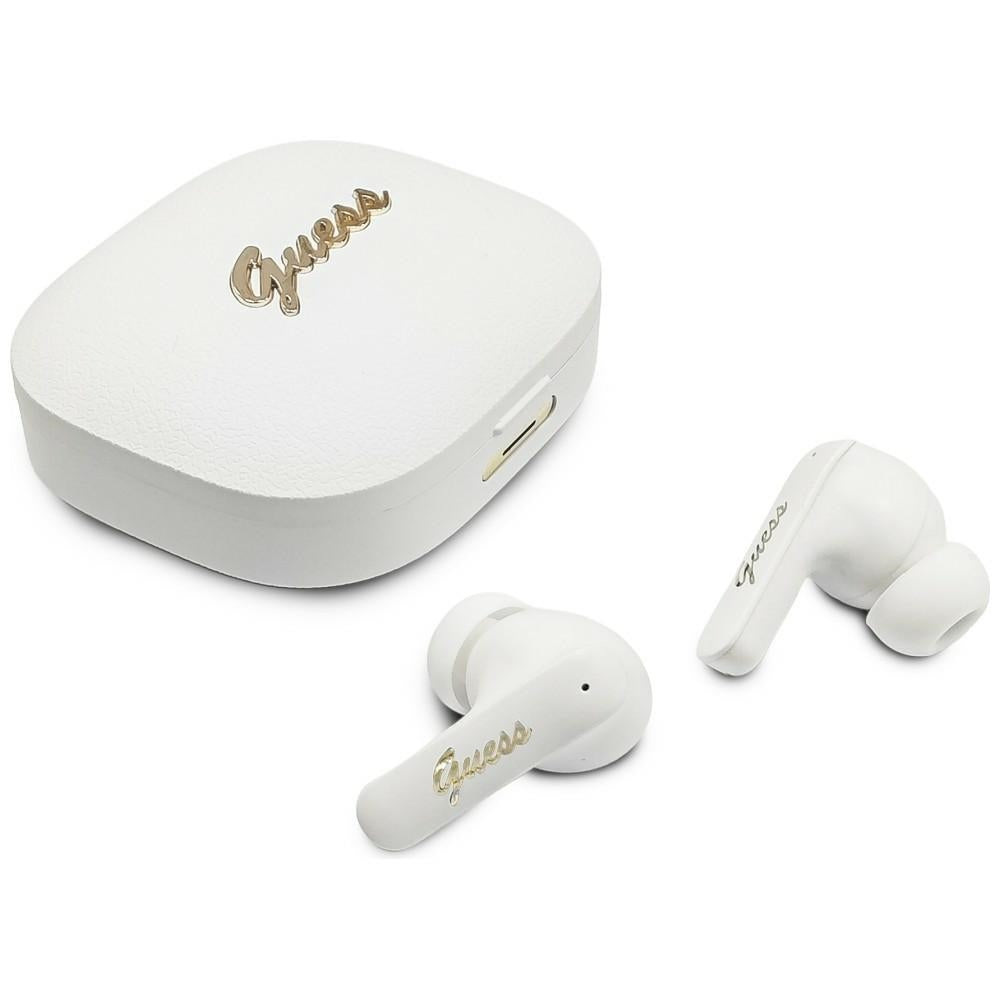 Handsfree Bluetooth Guess Script Metal Logo, TWS, Beli