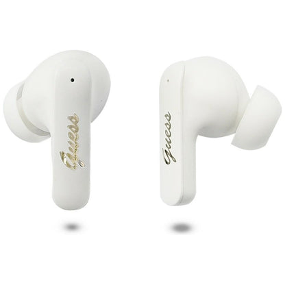 Handsfree Bluetooth Guess Script Metal Logo, TWS, Beli