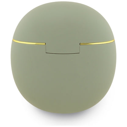 Handsfree Bluetooth Guess Script Print, TWS, Kaki