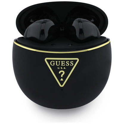 Handsfree Bluetooth Guess Script Print, TWS, Crni