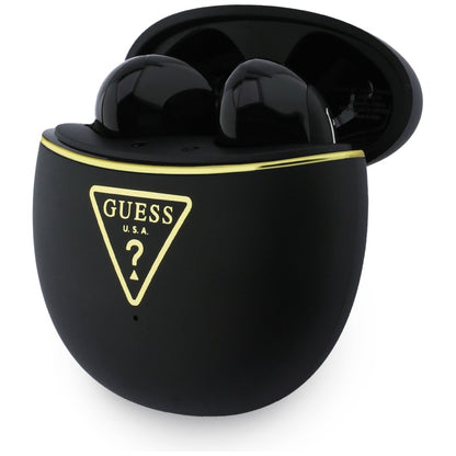 Handsfree Bluetooth Guess Script Print, TWS, Crni