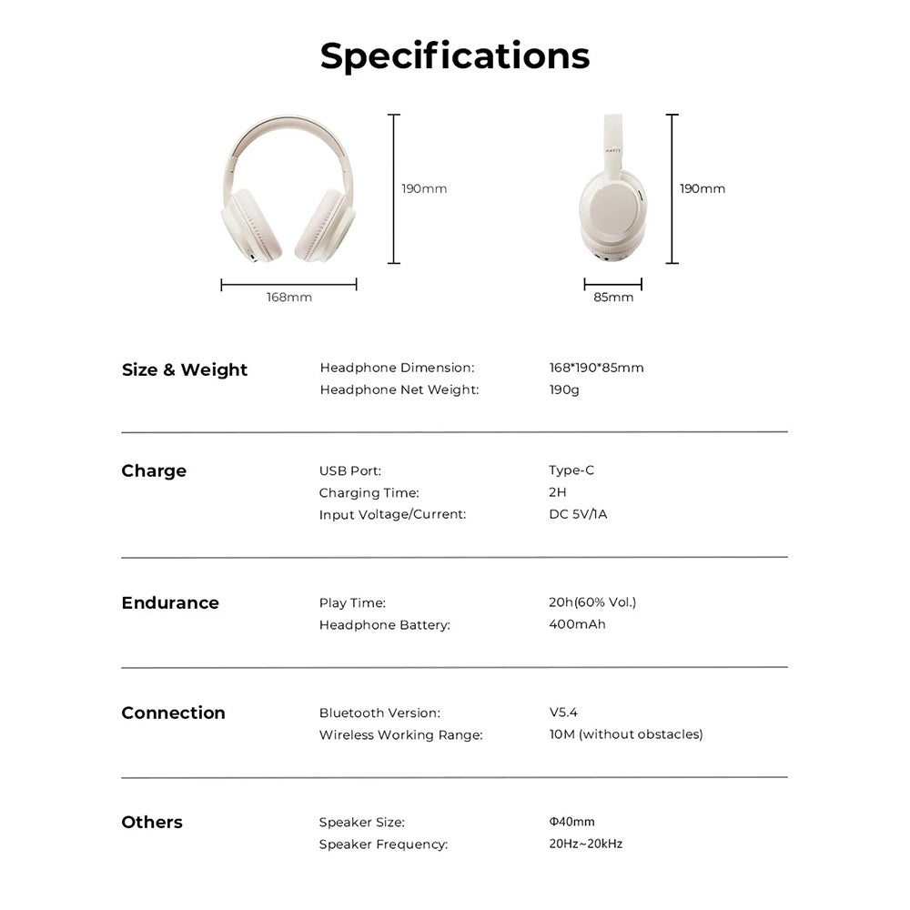 Handsfree Bluetooth HAVIT H619BT, A2DP, Crni