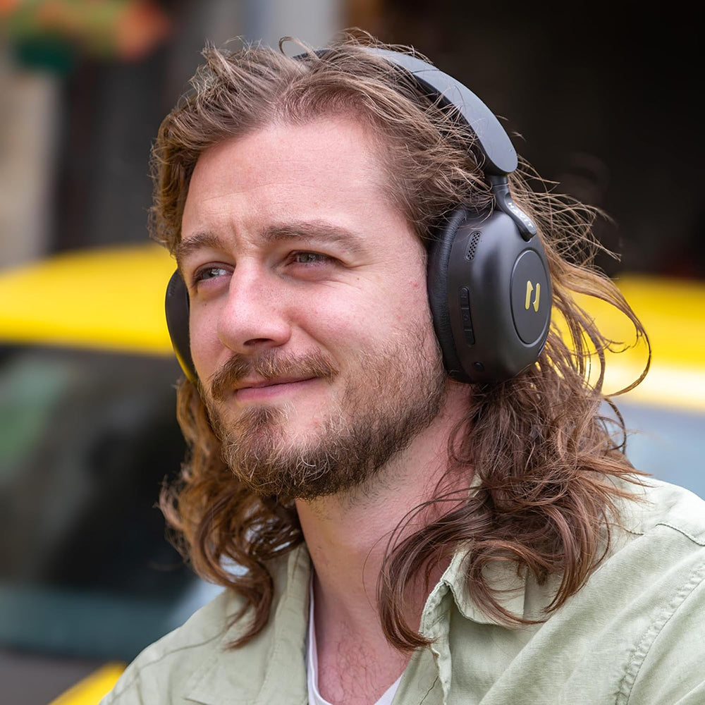 Handsfree Bluetooth HAVIT H655BT Pro, Multipoint, A2DP, ANC, Crna