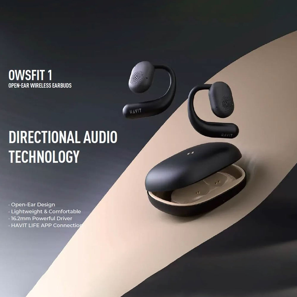 Handsfree Bluetooth HAVIT OWS914, TWS, Crni