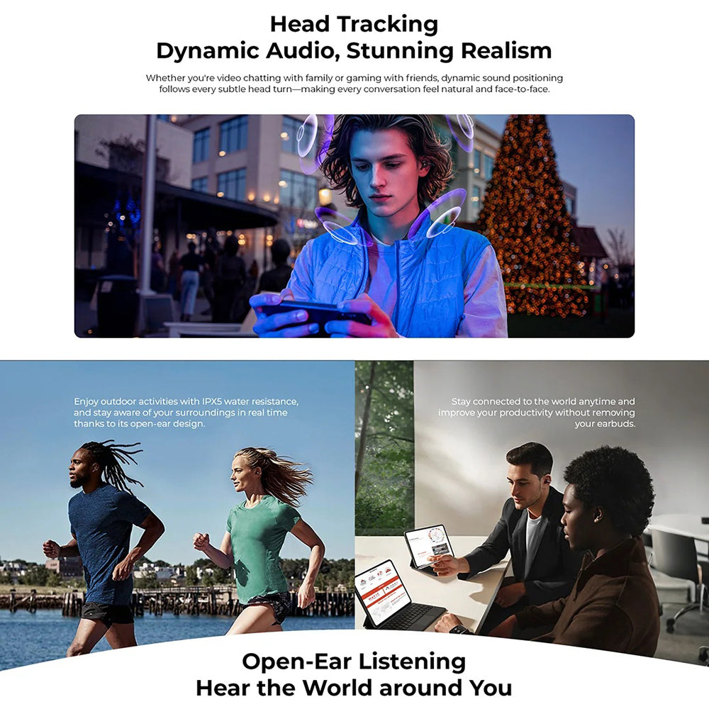 Handsfree Bluetooth HAVIT OWS916, TWS, Crna