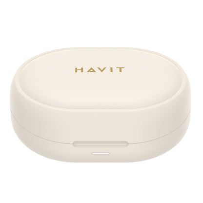 Handsfree Bluetooth HAVIT TW950, TWS, Roze Bež