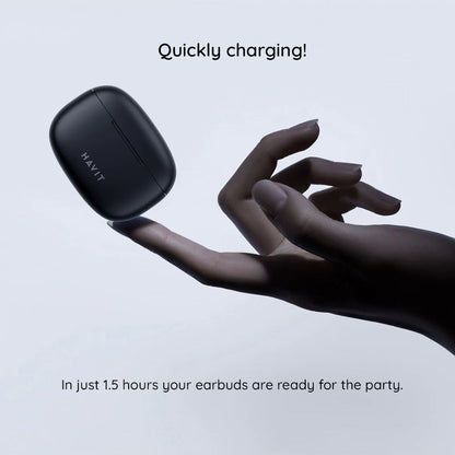 Handsfree Bluetooth HAVIT TW967 Pro, TWS, Crni