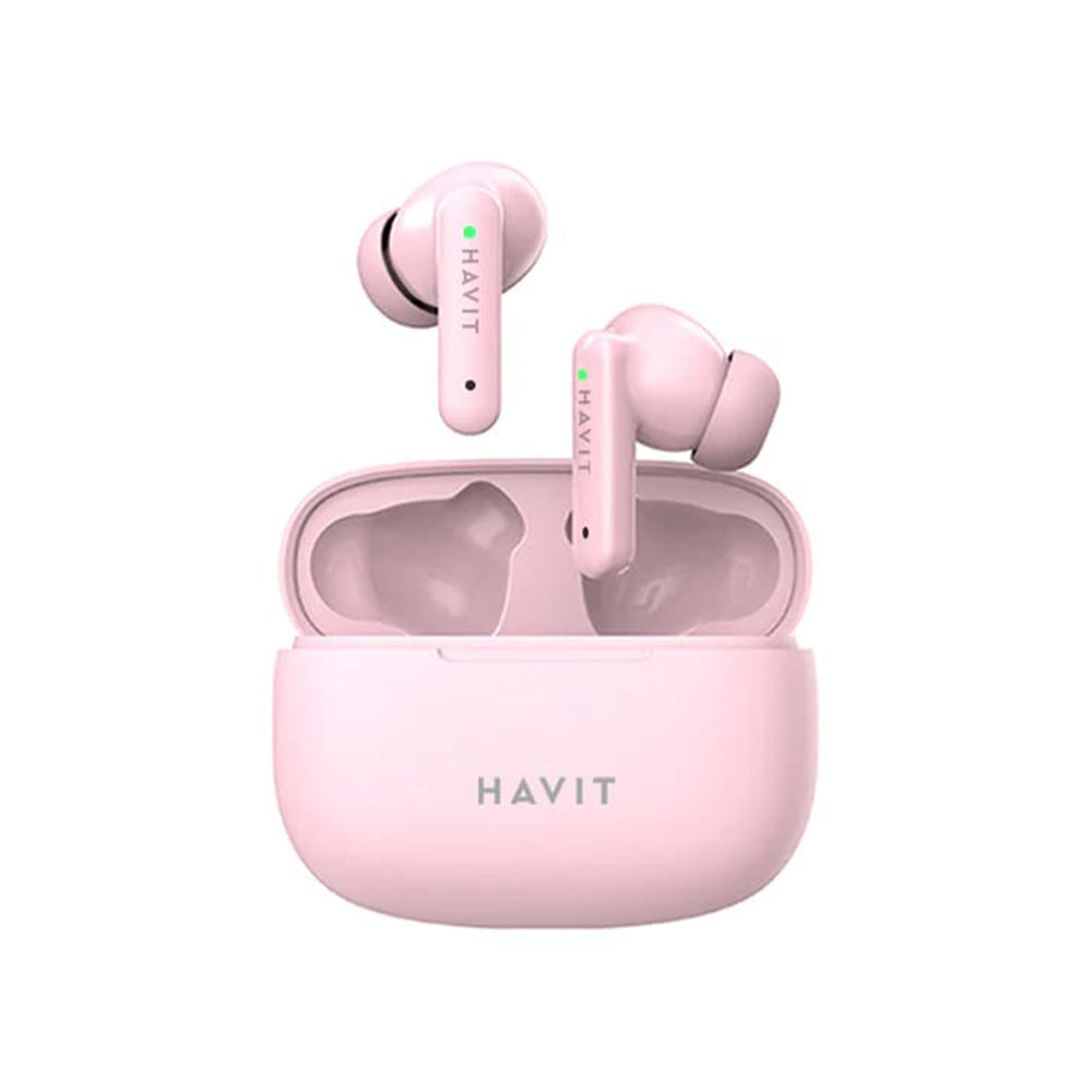 Handsfree Bluetooth HAVIT TW967 Pro, TWS, Roze